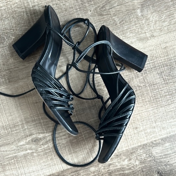 AEYDE 95MM DAISY LEATHER strappy SANDALS size 38 - Picture 6 of 11